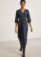 Load image into Gallery viewer, Seasalt Cornwall Dancers Dress - Shoal Swirl Dark Night
