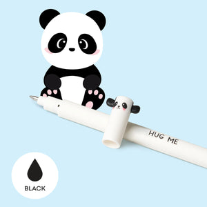 Legami Erasable Gel Pen - Black Ink - Panda