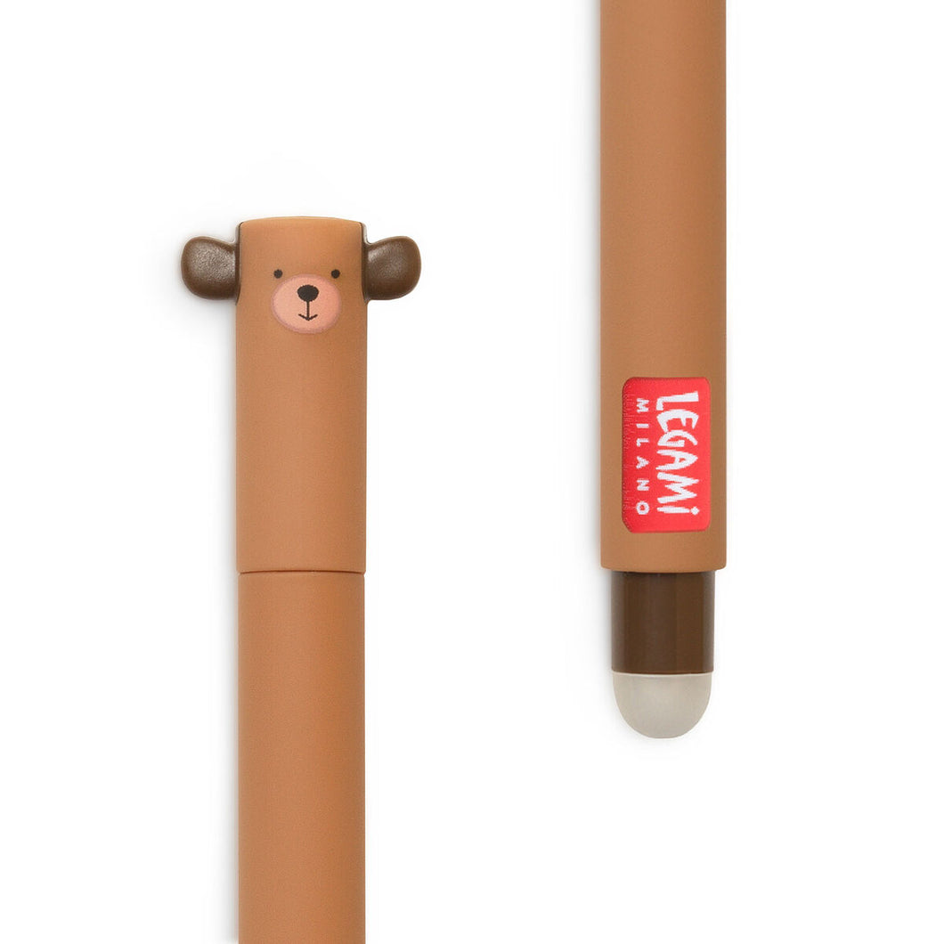 Legami Erasable Gel Pen - Bear