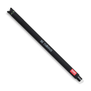 Legami Erasable Gel Pen - Black Ink - Cat