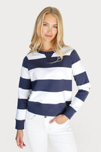 Load image into Gallery viewer, Est1971 Uni Stripe Windy - Red Elbow Patches

