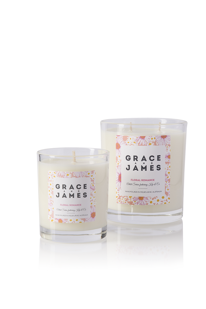 Grace & James Candle - Floral Romance