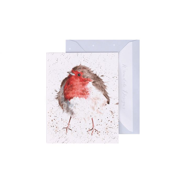 Wrendale Mini Card - Jolly Robin