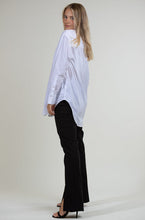 Load image into Gallery viewer, HUT Cotton Maxi Shirt - White   50% OFF
