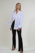 Load image into Gallery viewer, HUT Cotton Maxi Shirt - White   50% OFF
