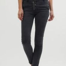 Load image into Gallery viewer, Jeans Women: Italian Star Jeans - Black
