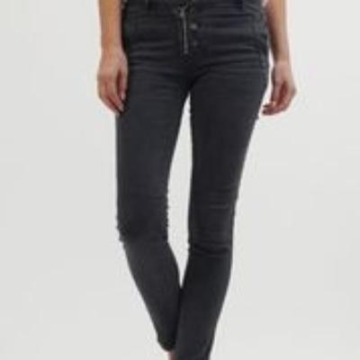 Jeans Women: Italian Star Jeans - Black