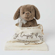 Load image into Gallery viewer, Sammy the Comfort Puppy - Brown Plush
