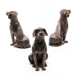Potty Feet - Antique Bronze Labrador (set of 3)