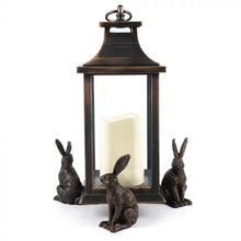 Load image into Gallery viewer, Potty Feet - Antique Bronze Hares (Set of 3)

