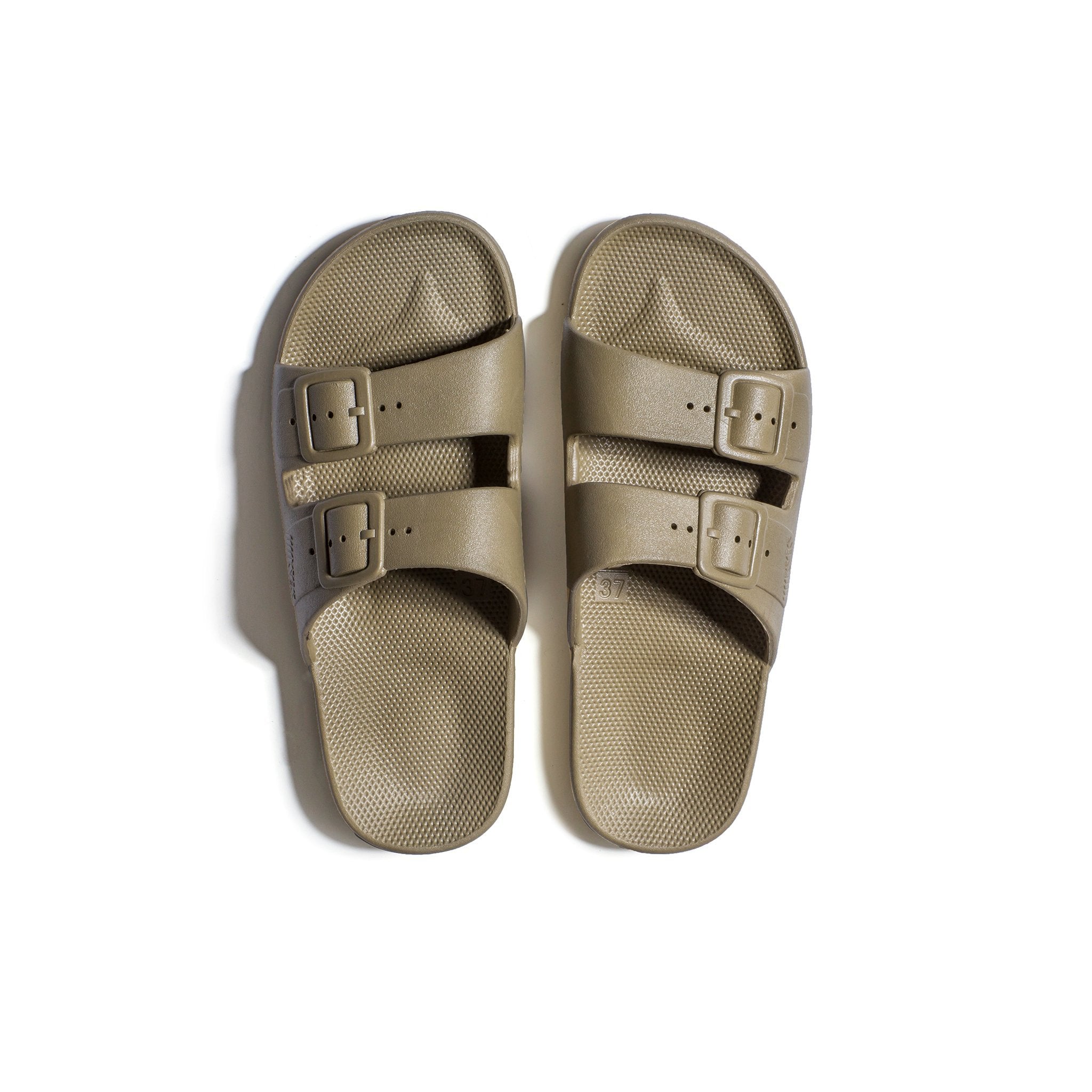 Freedom Moses Slides Khaki Monty Moo