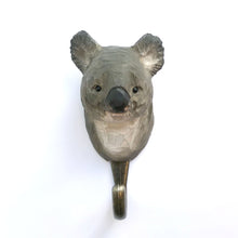 Load image into Gallery viewer, Hand Carved Wall Hook - Koala
