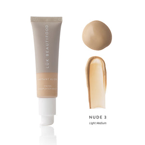 Luk Beautifood Instant Glow Tinted Complexion Balm - Nude 3 Light Medium