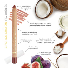 Load image into Gallery viewer, LUK Beautifood Lipstick Crayon - Fig Brulee
