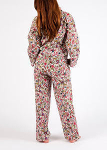 Cotton Pyjamas - Long Set - Floral Mixed colours