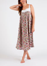 Load image into Gallery viewer, Arabella Cotton Sleeveless Nightie - Floral
