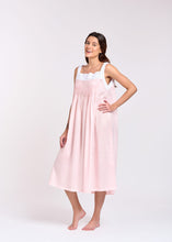Load image into Gallery viewer, Cotton Sleeveless Nightie - Pink Gingham
