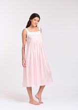 Load image into Gallery viewer, Cotton Sleeveless Nightie - Pink Gingham
