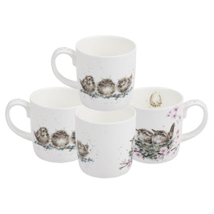 Royal Worcester Wrendale Mug - Feather Your Nest