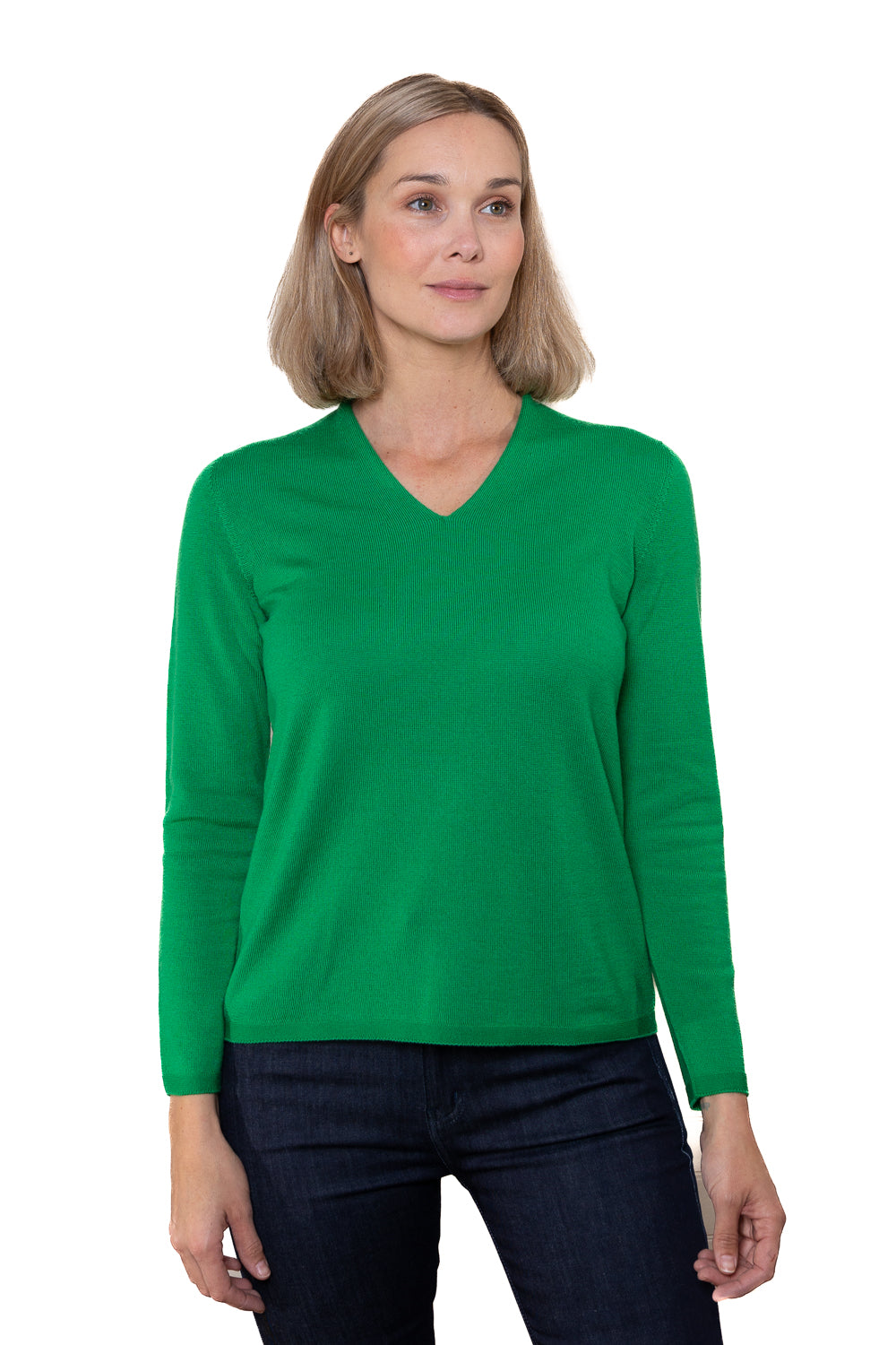 Pea green cheap jumper