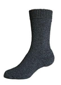 Possum Merino Wool Plain Sock - Neptune