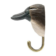 Load image into Gallery viewer, Hand Carved Wall Hook - Platypus
