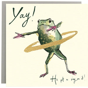 Anna Wright Card - Yay? He Put A Ring on It