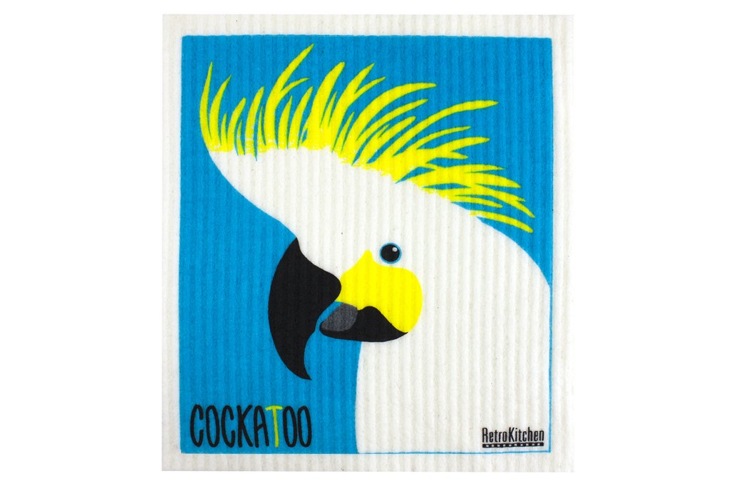 Sponge Cloth - Cockatoo