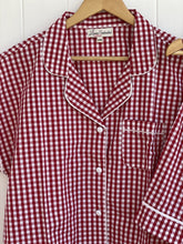 Load image into Gallery viewer, Cotton Pyjamas - Short Set - Red Check
