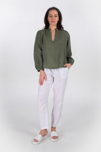 Shirts Women: MILSON Carissa Shirt - Olive 