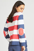 Load image into Gallery viewer, EST1971 Stripey Cotton Sweatshirt - Combo Stripe

