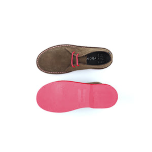 Veldskoen Desert Boots - Hot Pink