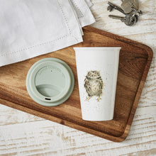 Load image into Gallery viewer, Royal Worcester Wrendale Travel Mug - What a Hoot
