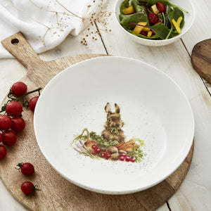 Royal Worcester Wrendale Salad Bowl - 'Rabbit'