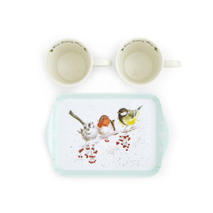 Pimpernel Wrendale Designs Mug & Tray Set - One Snowy Day