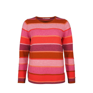 Mansted Denmark Amadea Lambswool Jumper - Dark Pink