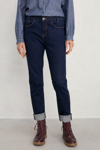 Seasalt Cornwall Lamledra jeans - Dark Indigo Wash