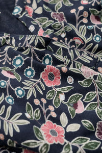 Seasalt Cornwall Risso Top - Folkloric Floral Maritime