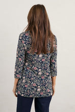 Load image into Gallery viewer, Seasalt Cornwall Risso Top - Folkloric Floral Maritime
