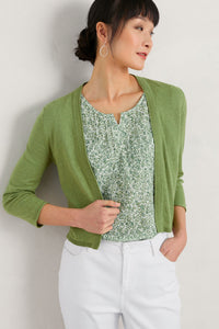 Seasalt of Cornwall Vanessa Cotton Cardigan - Dill