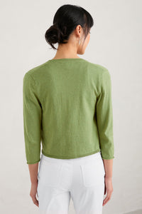 Seasalt of Cornwall Vanessa Cotton Cardigan - Dill