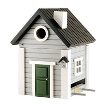 Load image into Gallery viewer, Birdhouse/Feeder - Grey Cottage
