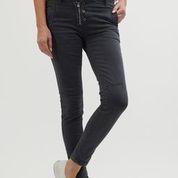 Load image into Gallery viewer, Italian Star Jeans - Black
