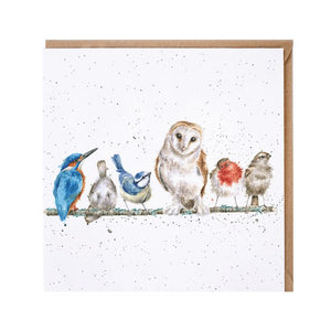 Wrendale Greeting Card - The Variety of Life Birds