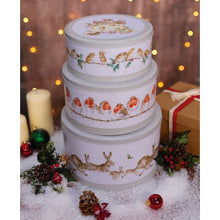 Load image into Gallery viewer, Wrendale Christmas Tin - Small
