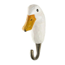 Load image into Gallery viewer, Hand Carved Wall Hook - Duck
