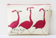 Load image into Gallery viewer, Anna Wright Make Up Bag - Friday Night
