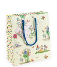 Load image into Gallery viewer, Twigseeds Gift Bag Medium - Earth Laughs Flowers
