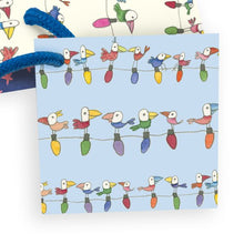 Load image into Gallery viewer, Twigseeds Gift Bag Medium - Birds on a Wire
