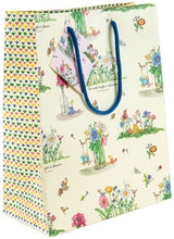 Load image into Gallery viewer, Twigseeds Gift Bag Large - Earth Laughs Flower
